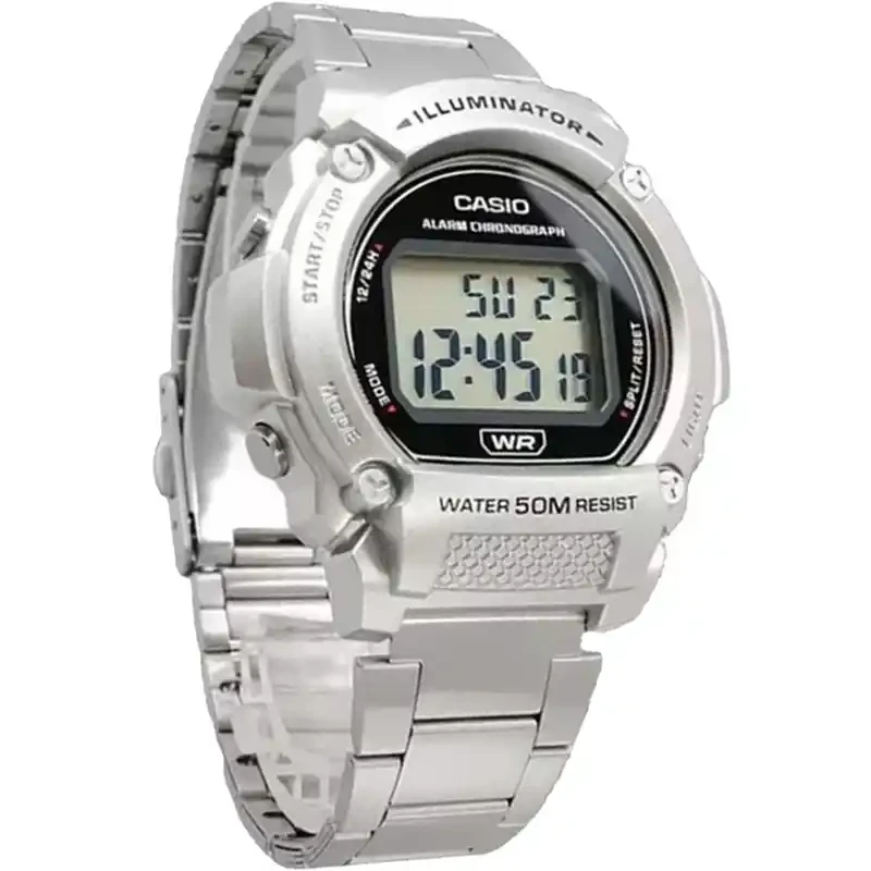 ساعت مچی دیجیتال کاسیو مدل W-219HD-1AVDF